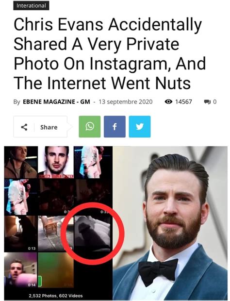 chris evans dick pick|Chris Evans Responds to Dick Pic, Asks People to。